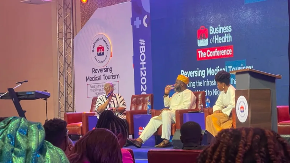 Panel discussion at the Business of Health Conference 2026
